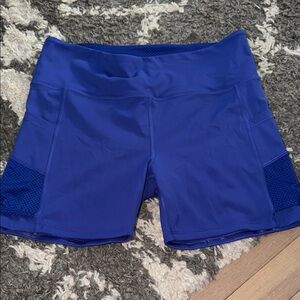 Athleta Royal Blue Athletic Shorts